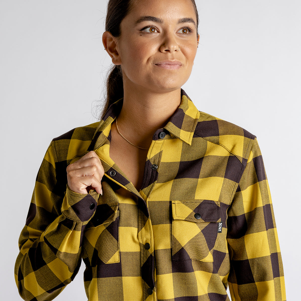 Women's Carve Digger Shirt acacia-schwarz