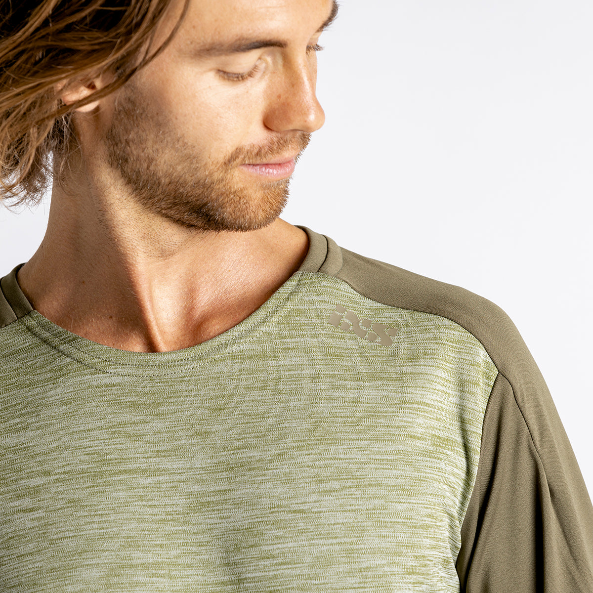 Flow X Long Sleeve Jersey olive-solid dark olive