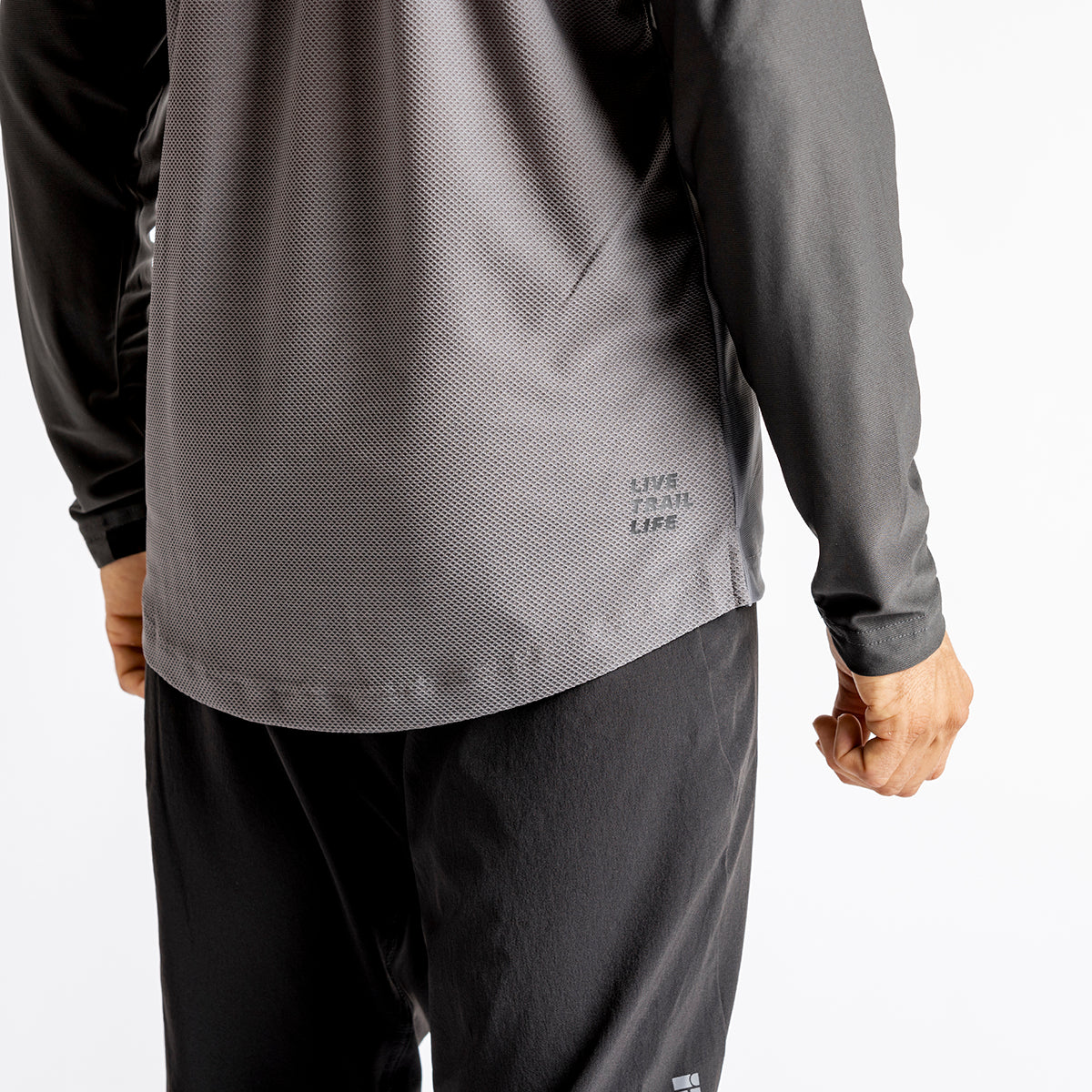 Flow XTG Long Sleeve Henley graphit-schwarz