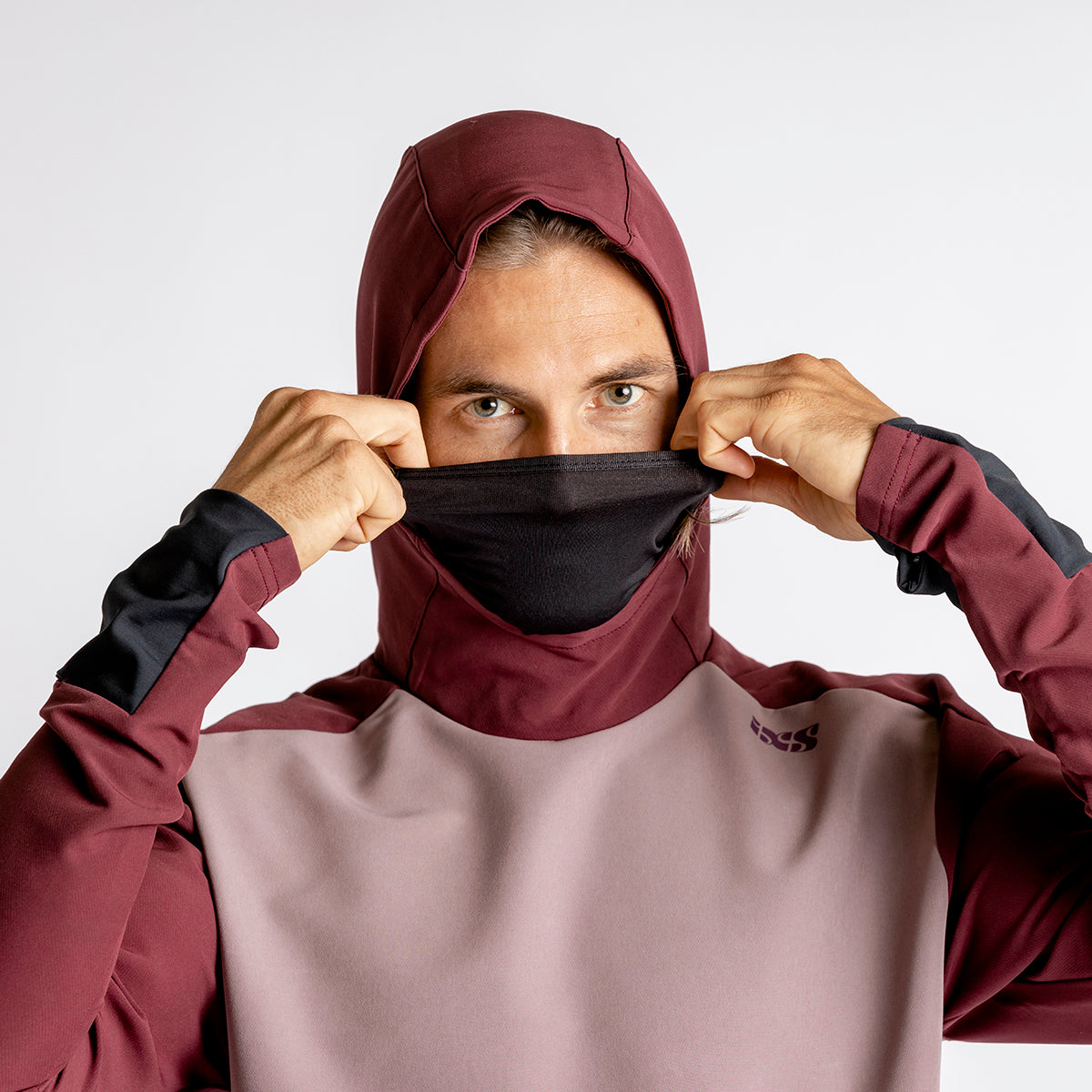 Carve Digger EVO Hooded Jersey taupe-raisin