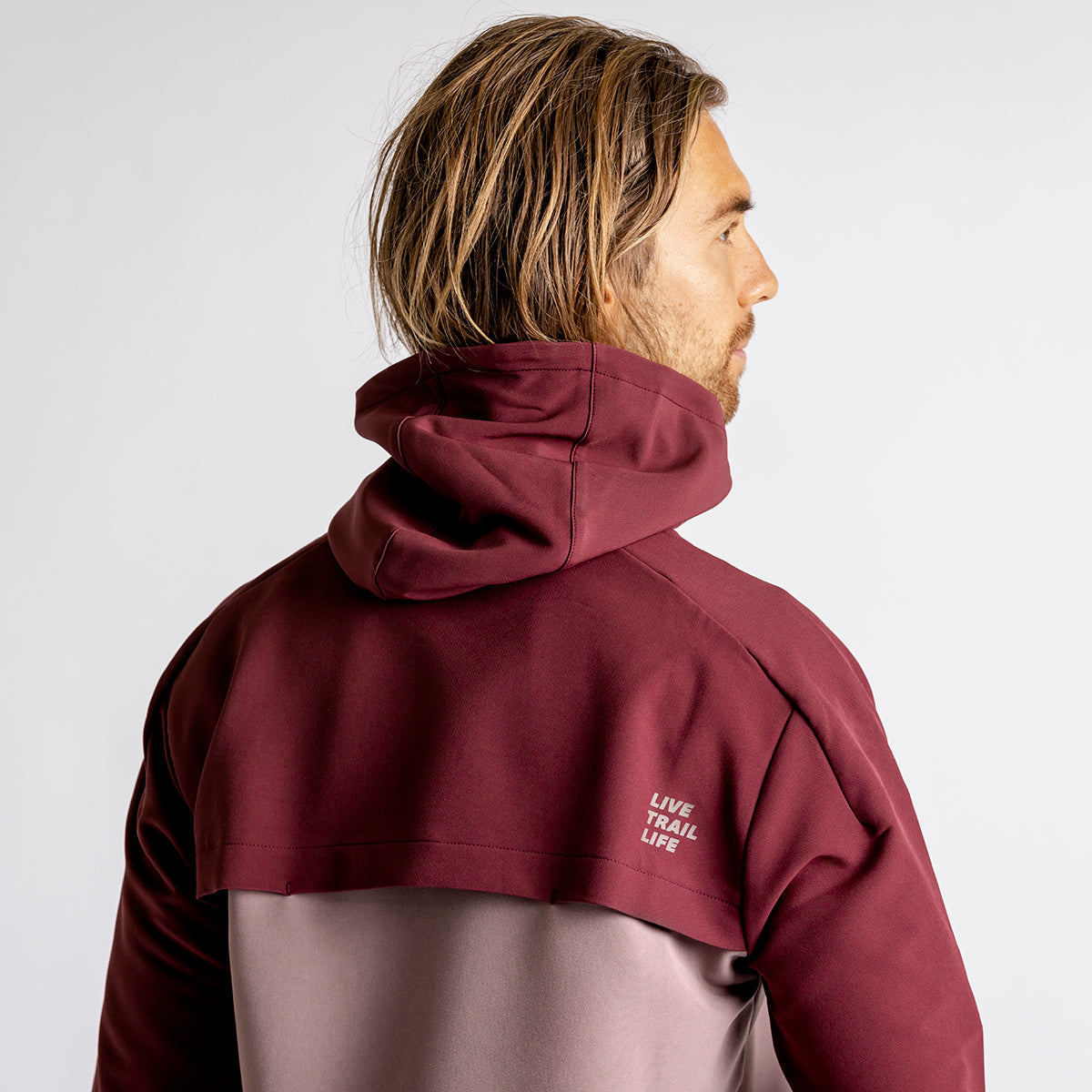 Carve Digger EVO Hooded Jersey taupe-raisin
