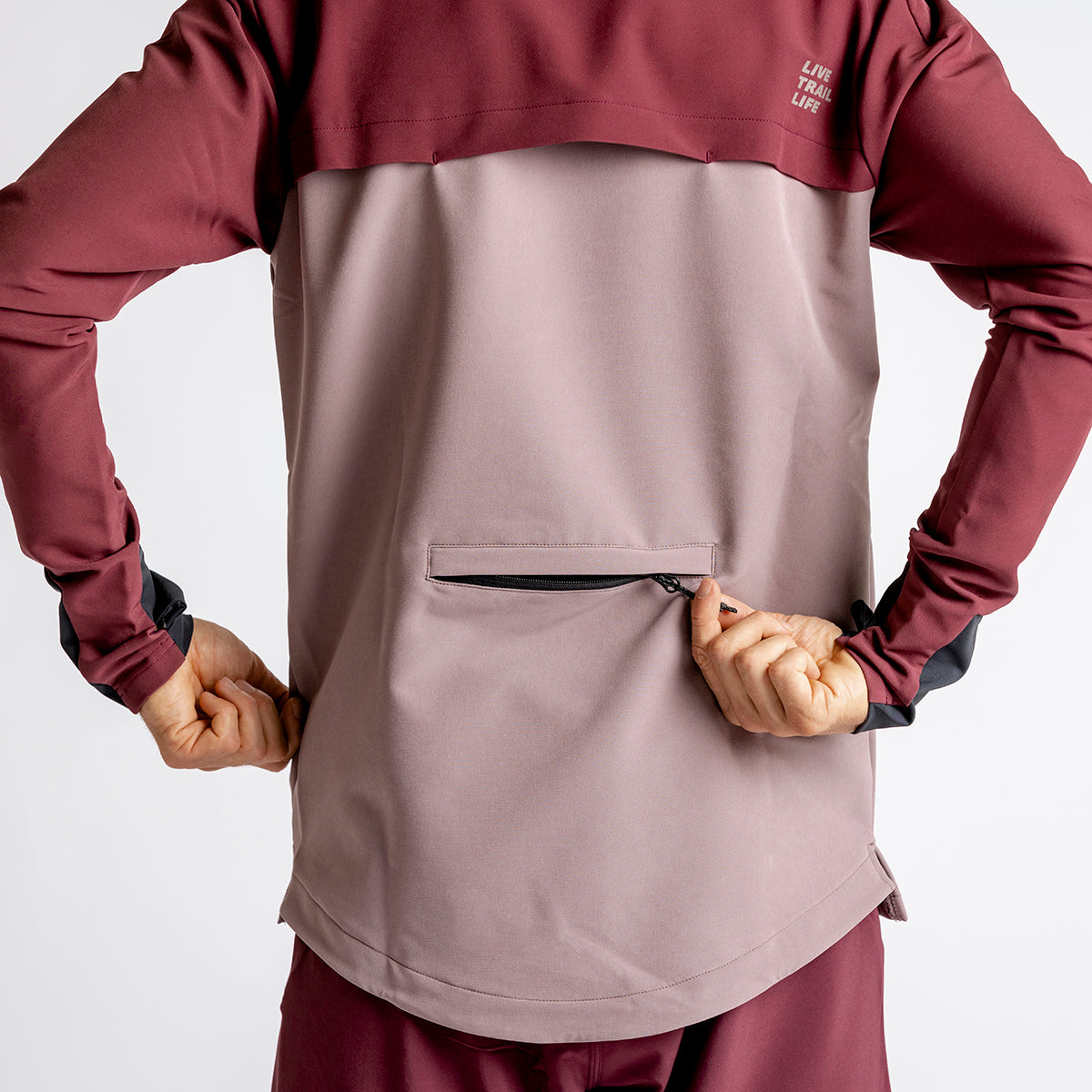 Carve Digger EVO Hooded Jersey taupe-raisin