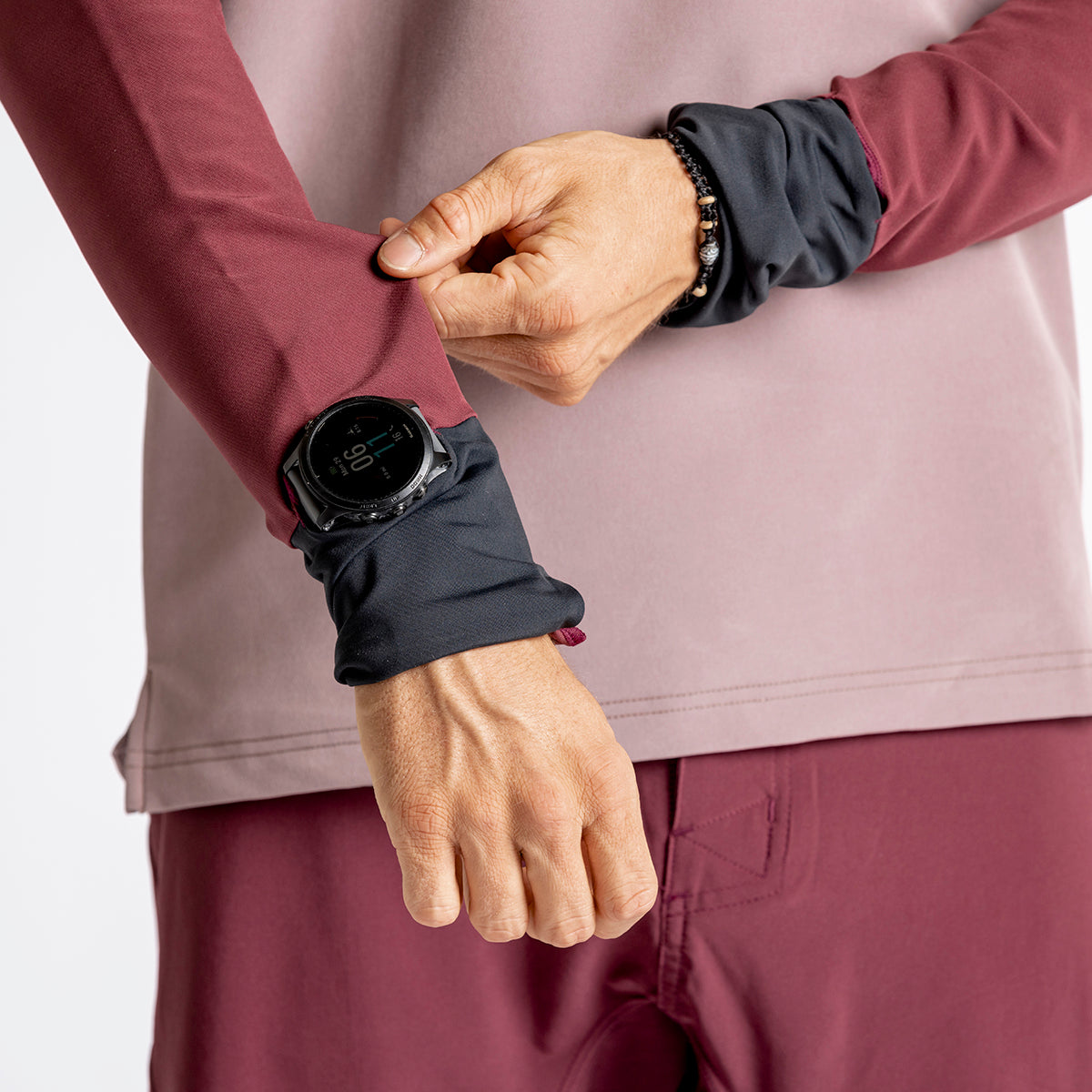 Carve Digger EVO Hooded Jersey taupe-raisin