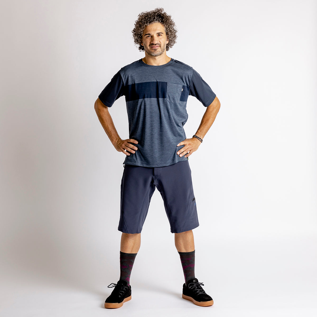 Flow X Jersey storm-solid marine