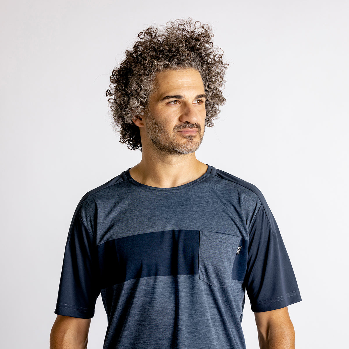 Flow X Jersey storm-solid marine