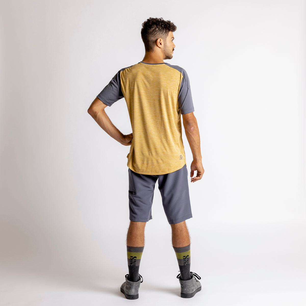 Flow X Jersey acacia-solid charcoal