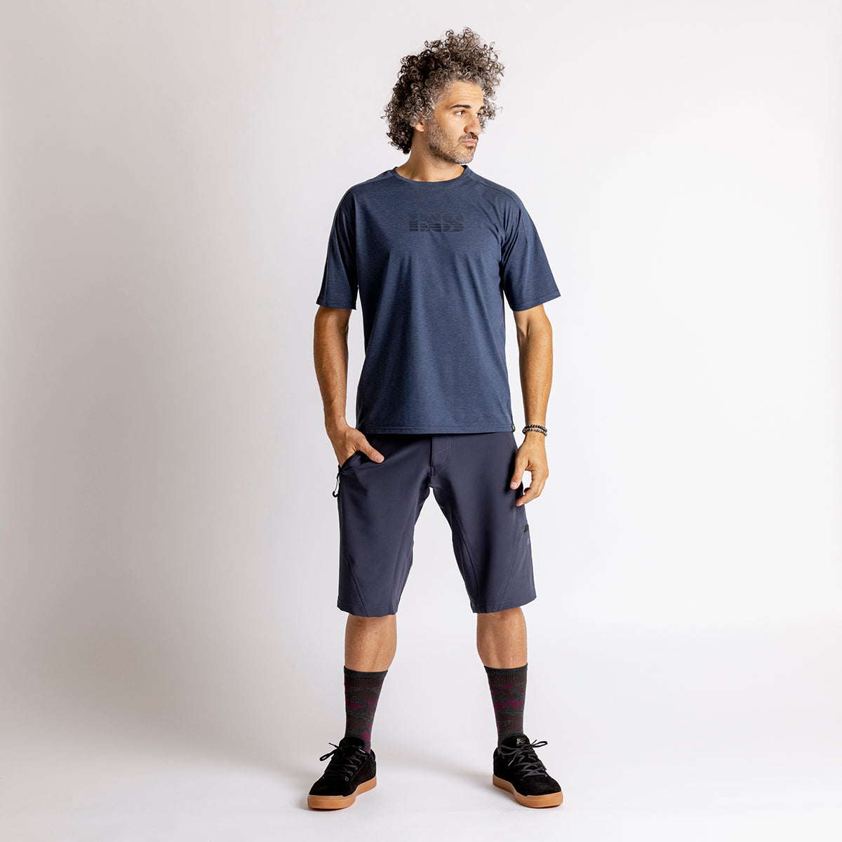 Flow Fade Tech Tee marine