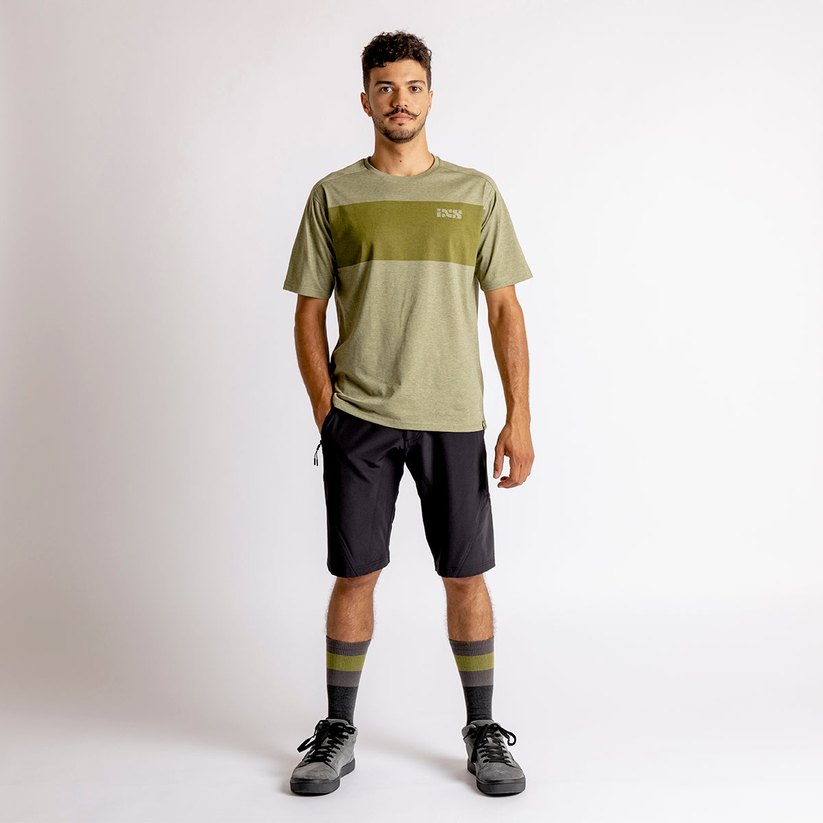 Flow Censored Tech Tee olive