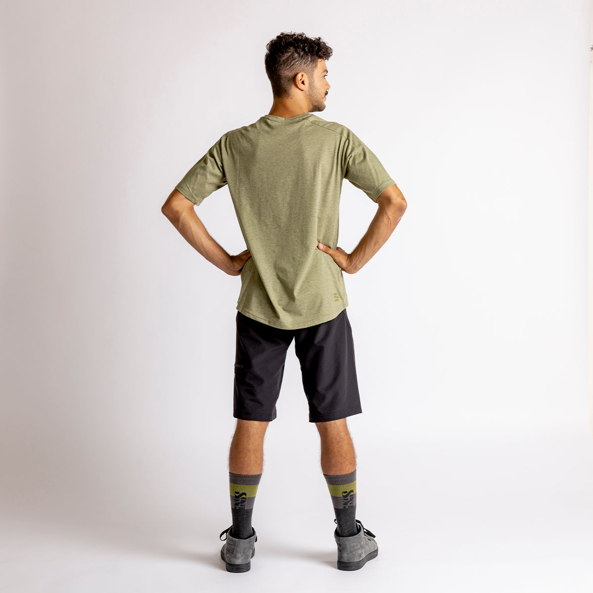 Flow Censored Tech Tee olive