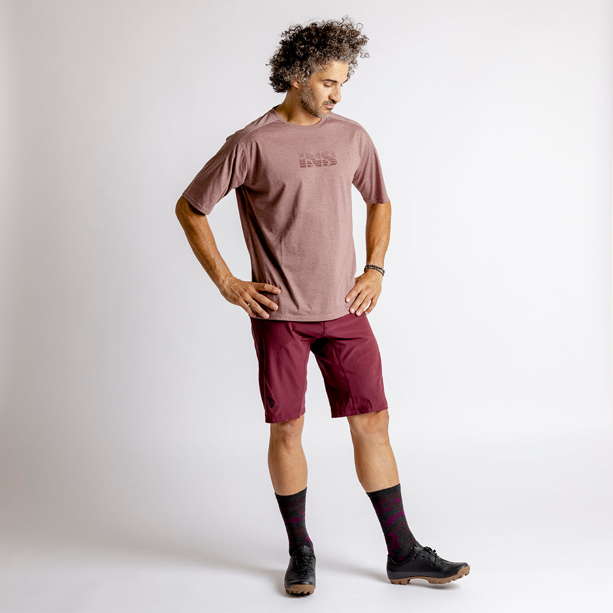 Flow Fade Tech Tee taupe