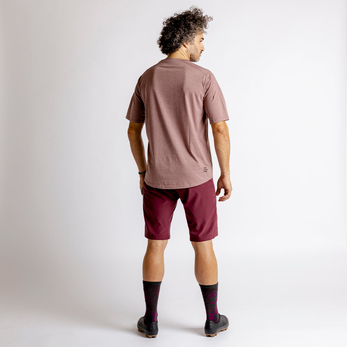 Flow Fade Tech Tee taupe
