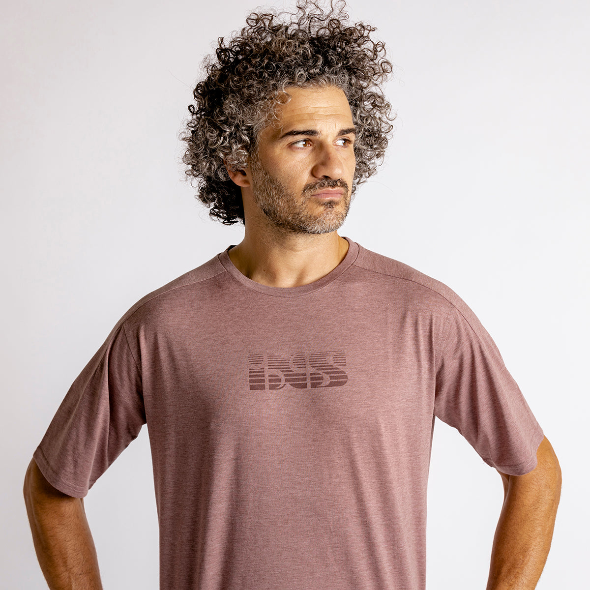 Flow Fade Tech Tee taupe