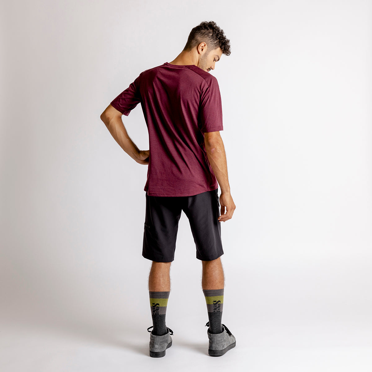 Flow Censored Tech Tee raisin