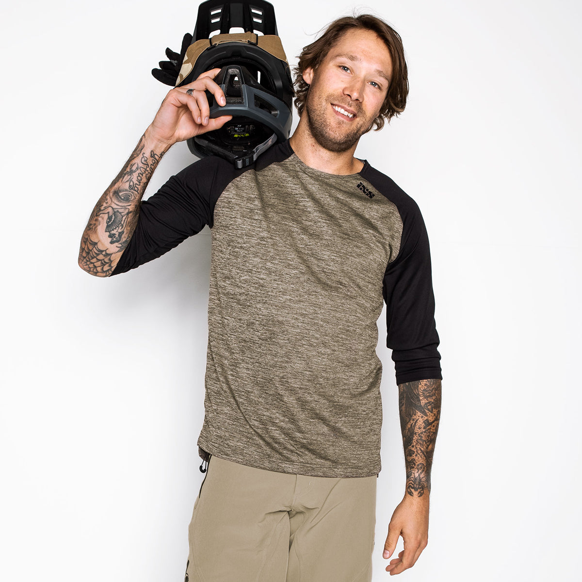 Carve X Jersey camel-schwarz