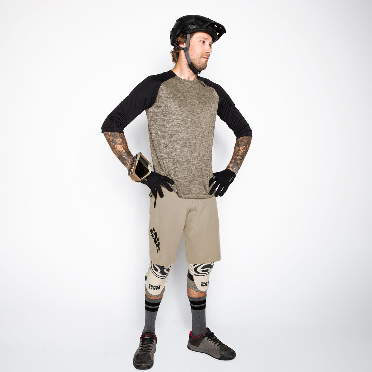 Carve X Jersey camel-schwarz