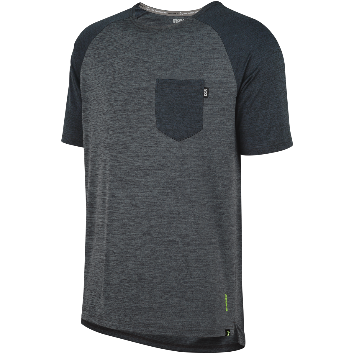 Flow X Kids Jersey graphit-schwarz