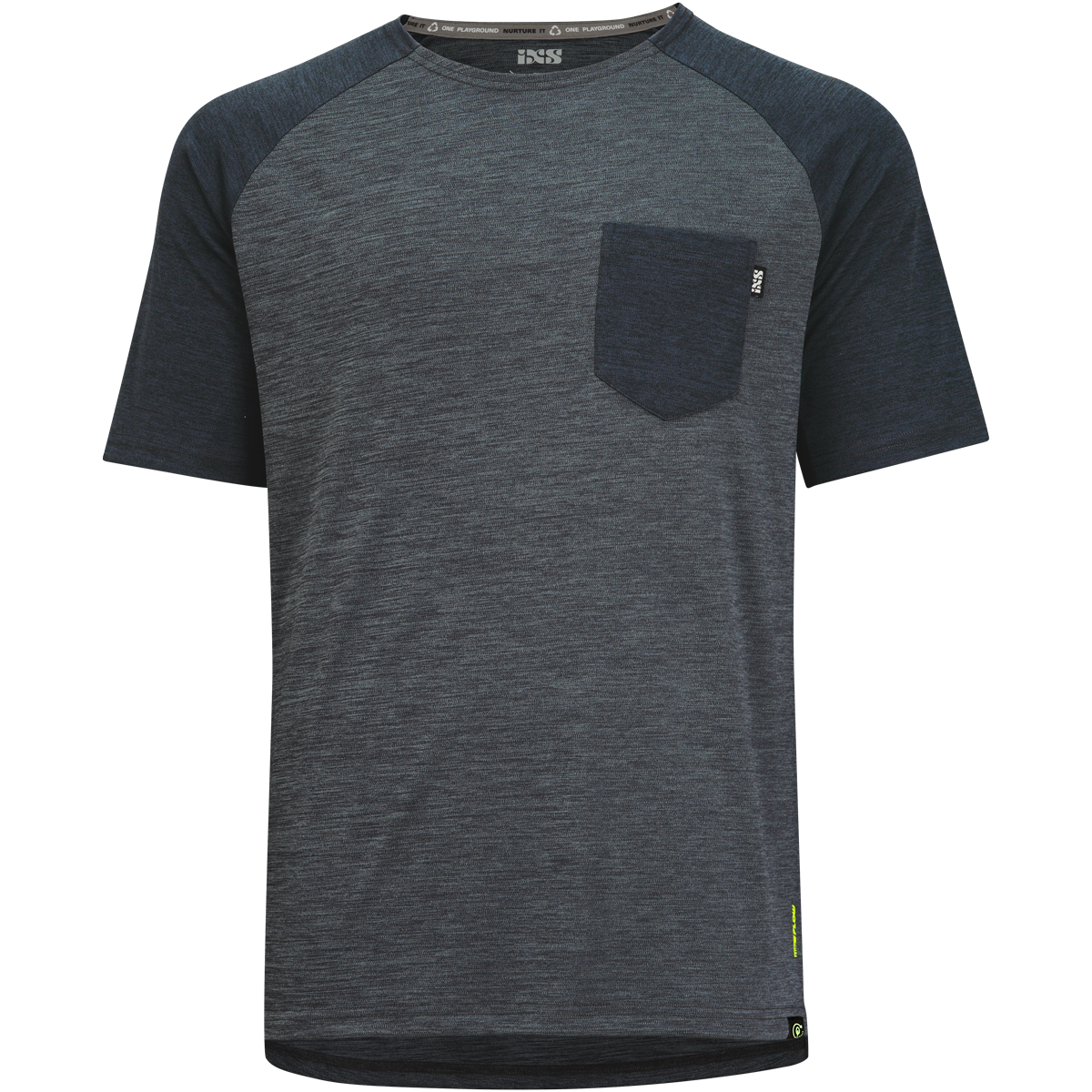 Flow X Kids Jersey graphit-schwarz