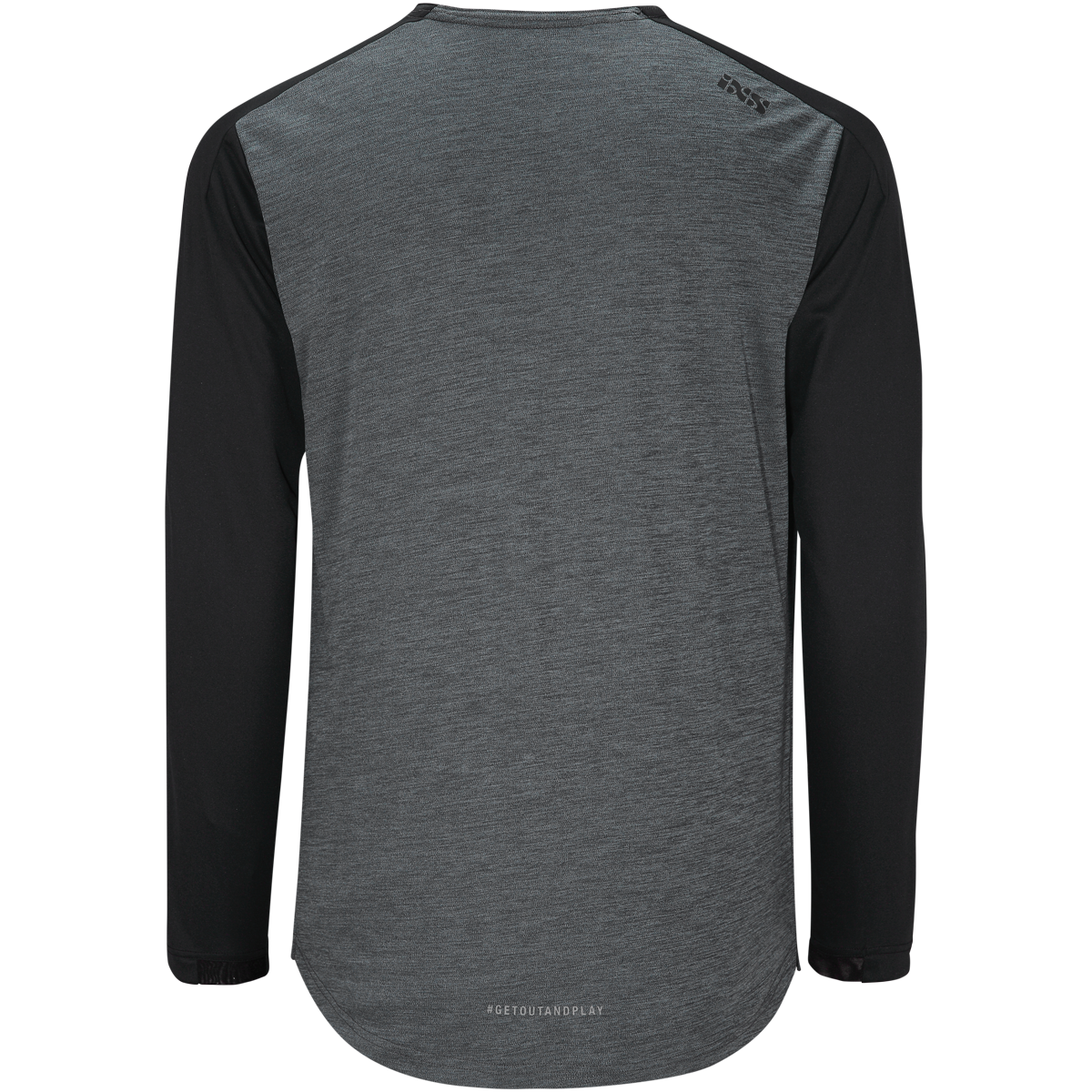 Flow X long sleeve Jersey graphit-solid schwarz
