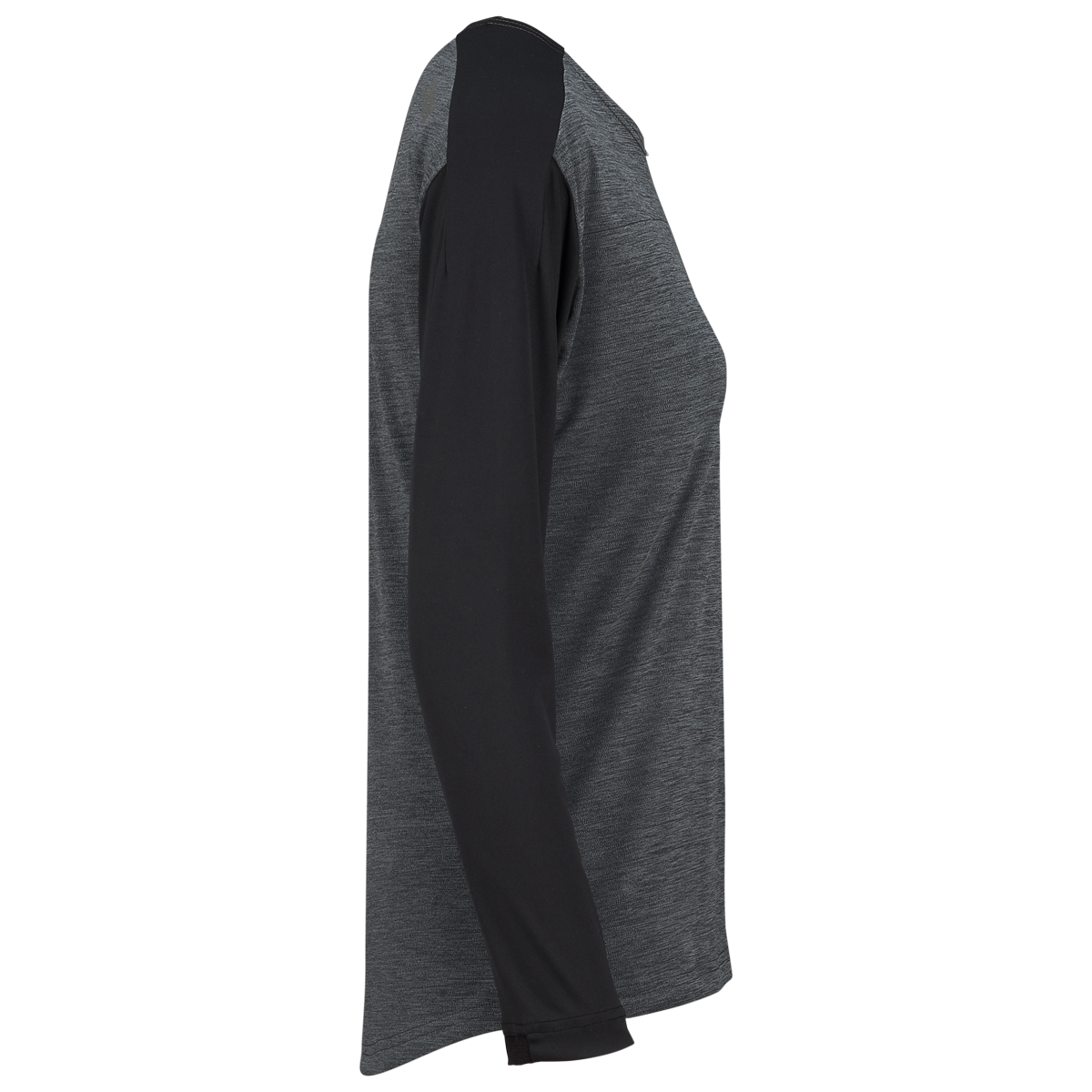 Flow X Women long sleeve Jersey graphit-solid schwarz