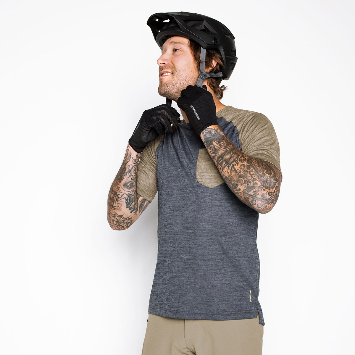 Flow X Jersey graphit-camel