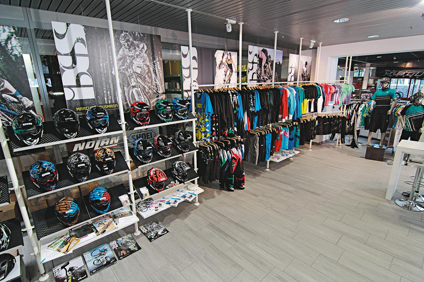 iXS Produkte im Laden