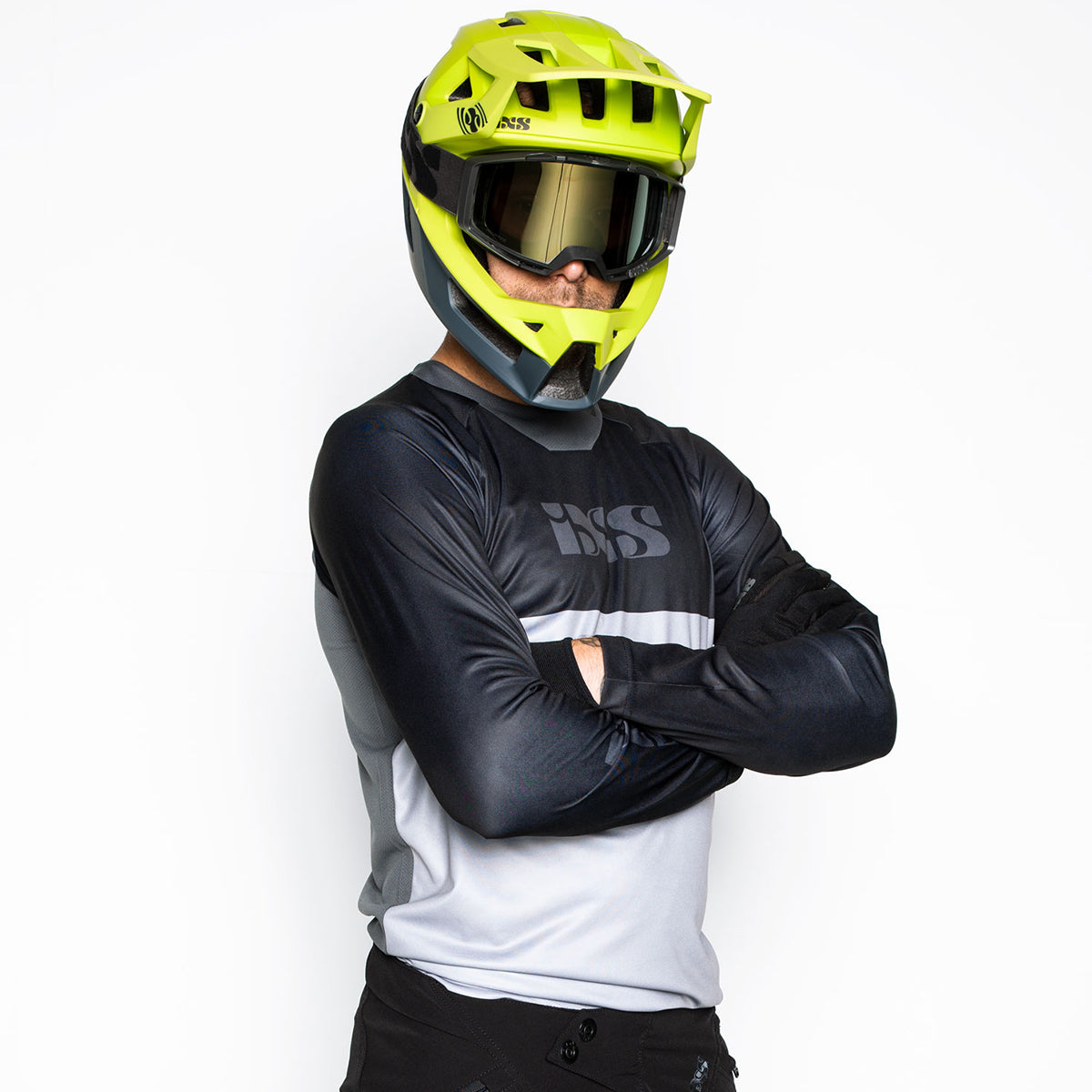 Trigger X Jersey grau-schwarz