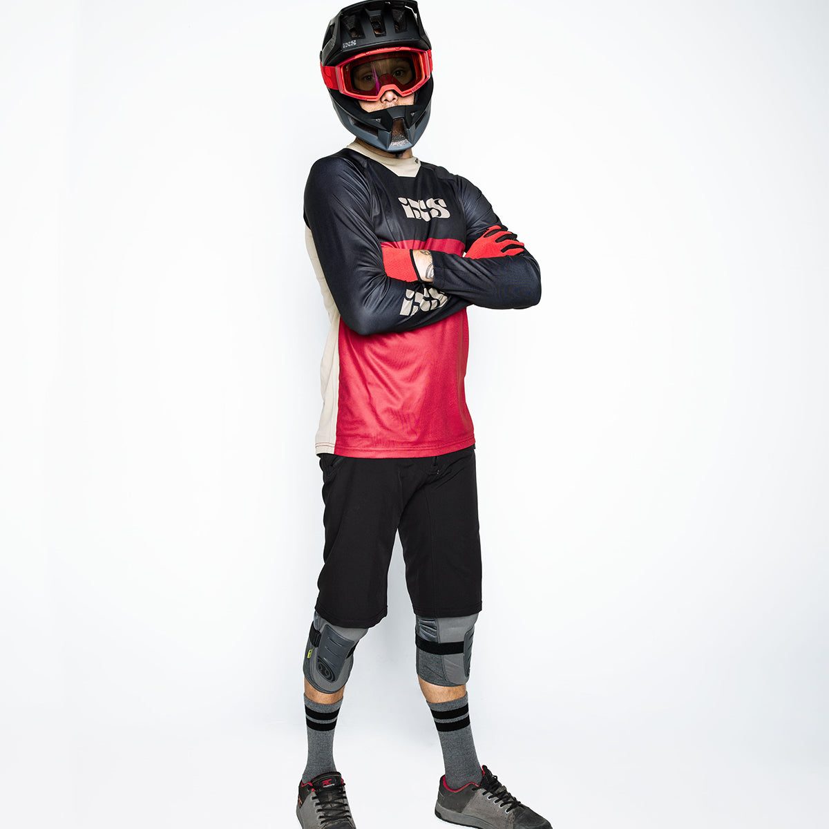 Trigger X Jersey rot-schwarz