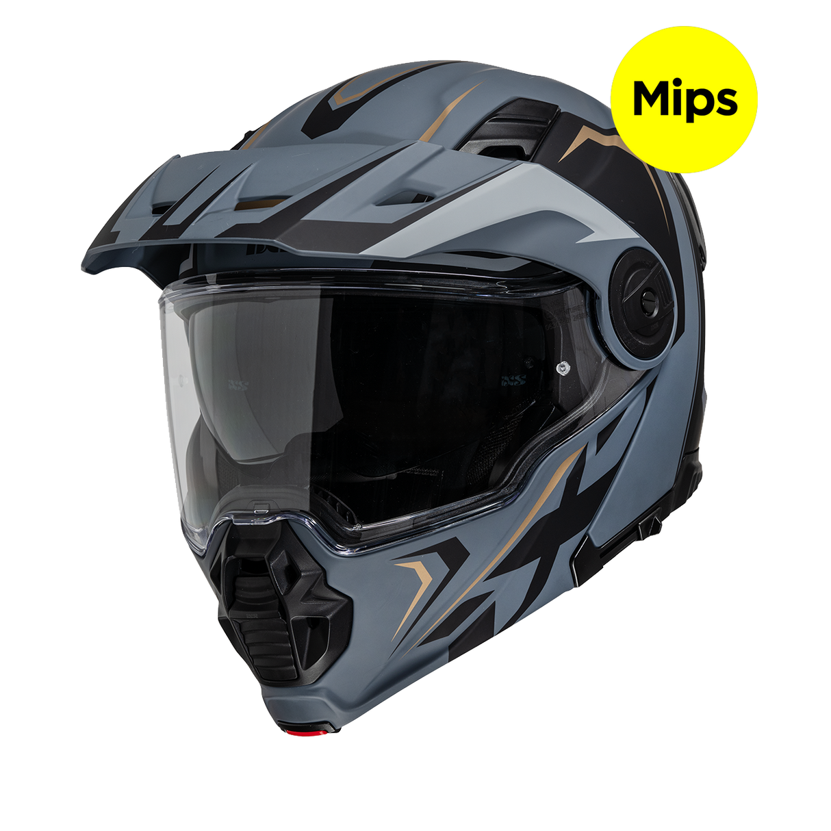 iXS-Klapphelm Venture 1.0 MIPS - matt schwarz-gold-01