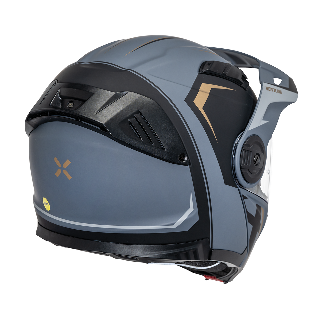 iXS-Klapphelm Venture 1.0 MIPS - matt schwarz-gold-09