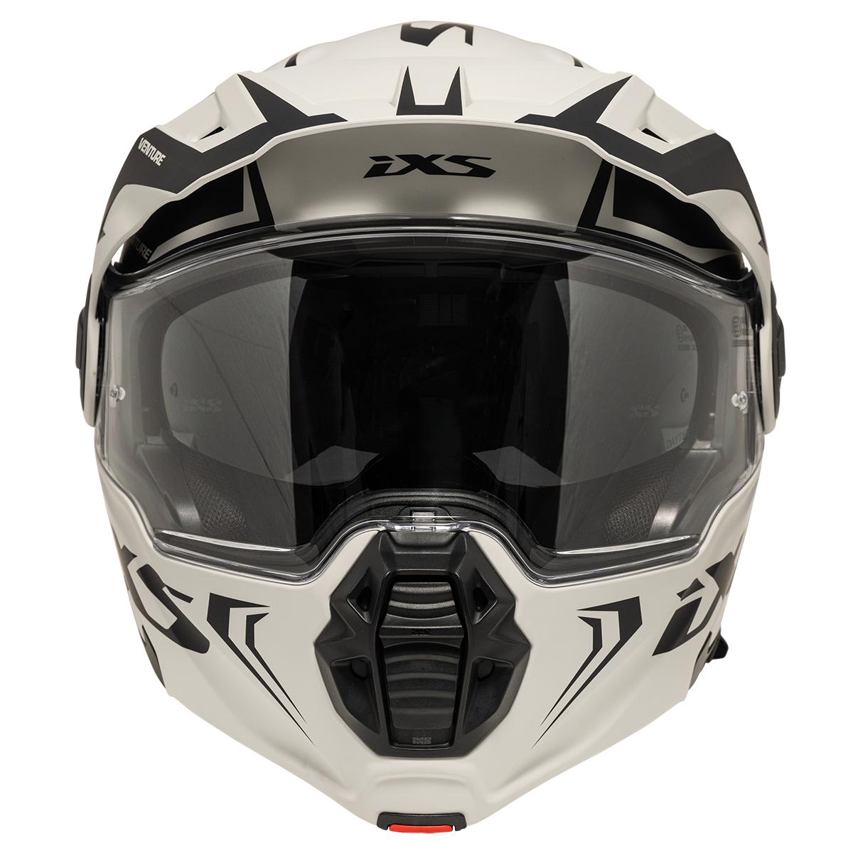 Venture 1.0 MIPS Klapphelm matt hellgrau-schwarz