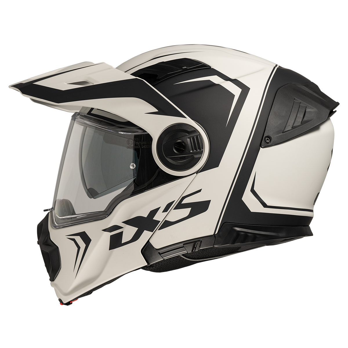 Venture 1.0 MIPS Klapphelm matt hellgrau-schwarz