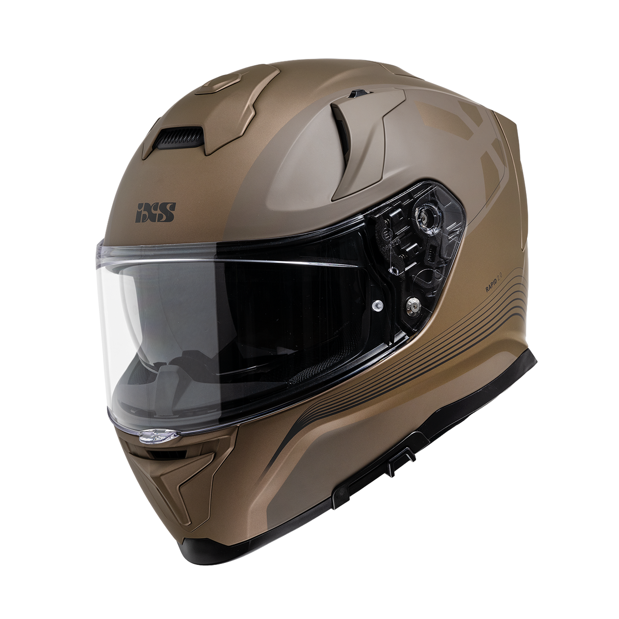 iXS-Rapid 2.0 Graphic Integralhelm - matt braun-grau-01