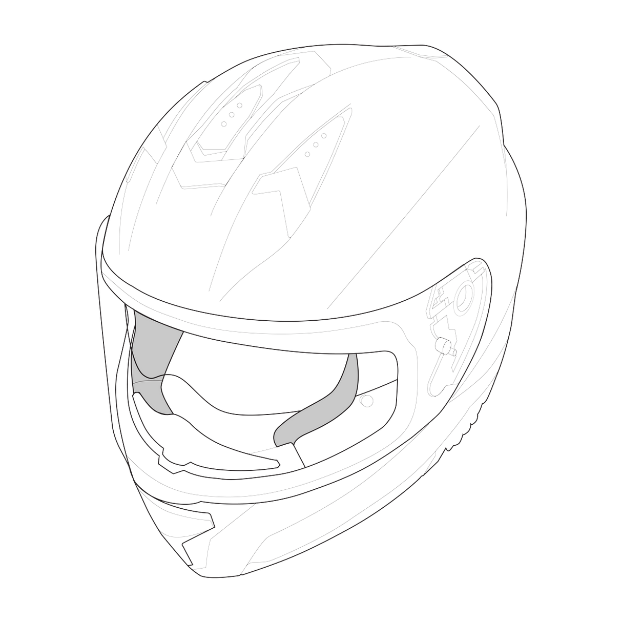 iXS-Rapid 1.0 FF Wangenpolster - schwarz-01