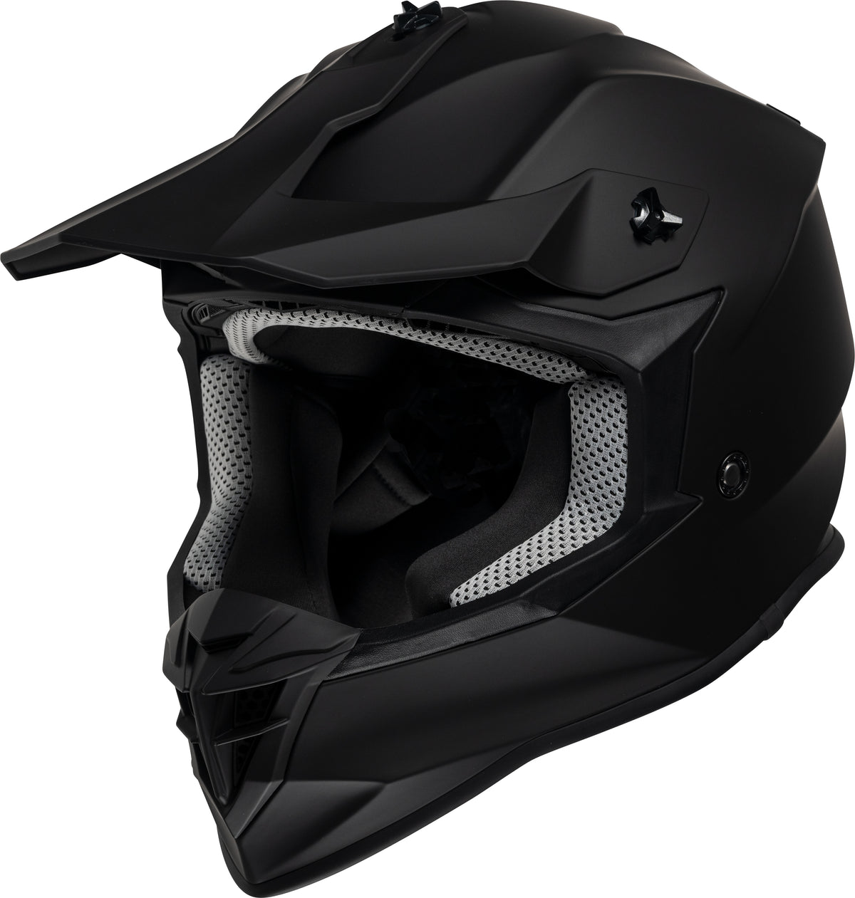 Motocrosshelm iXS362 1.0 matt schwarz