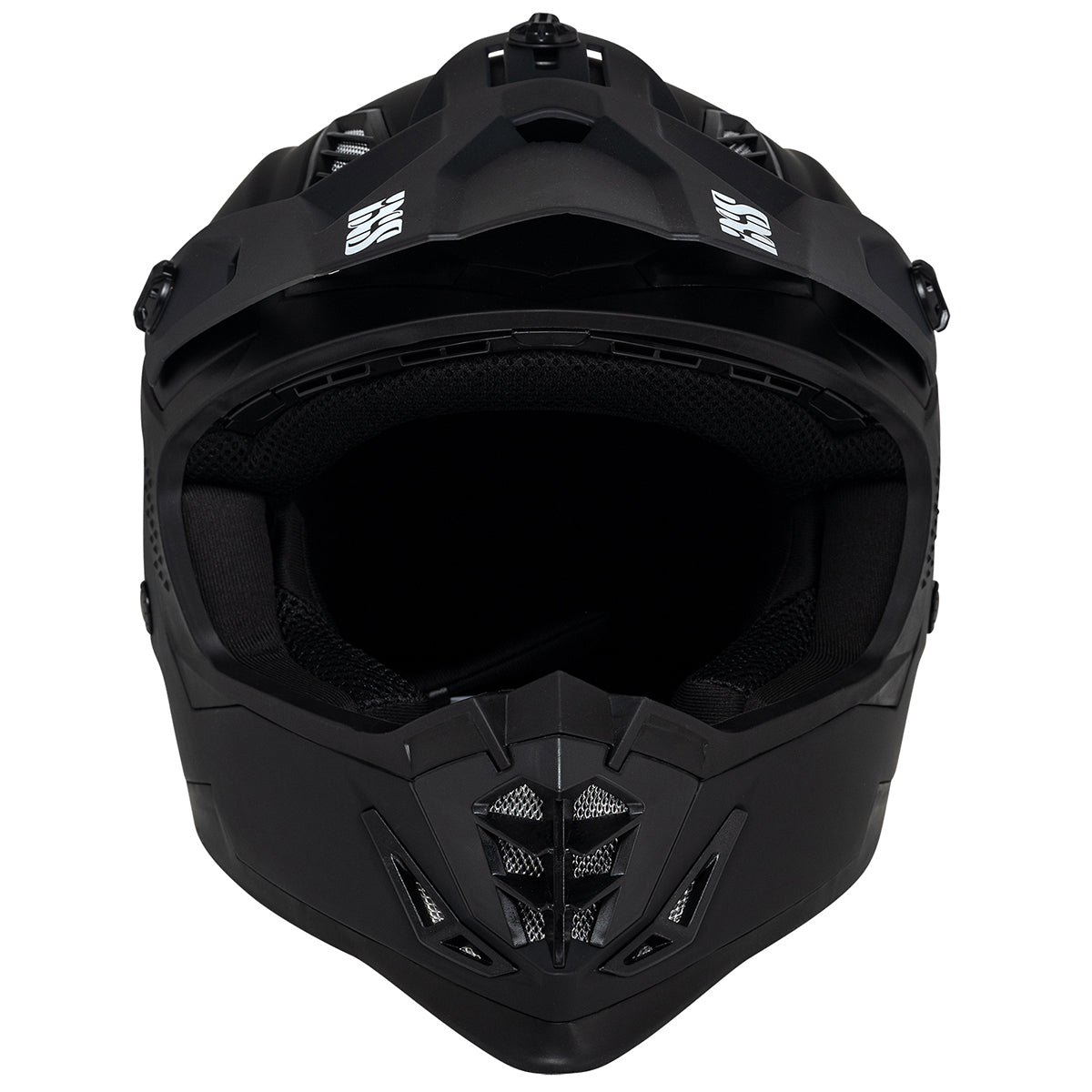 Motocross Helm iXS363 1.0 schwarz matt