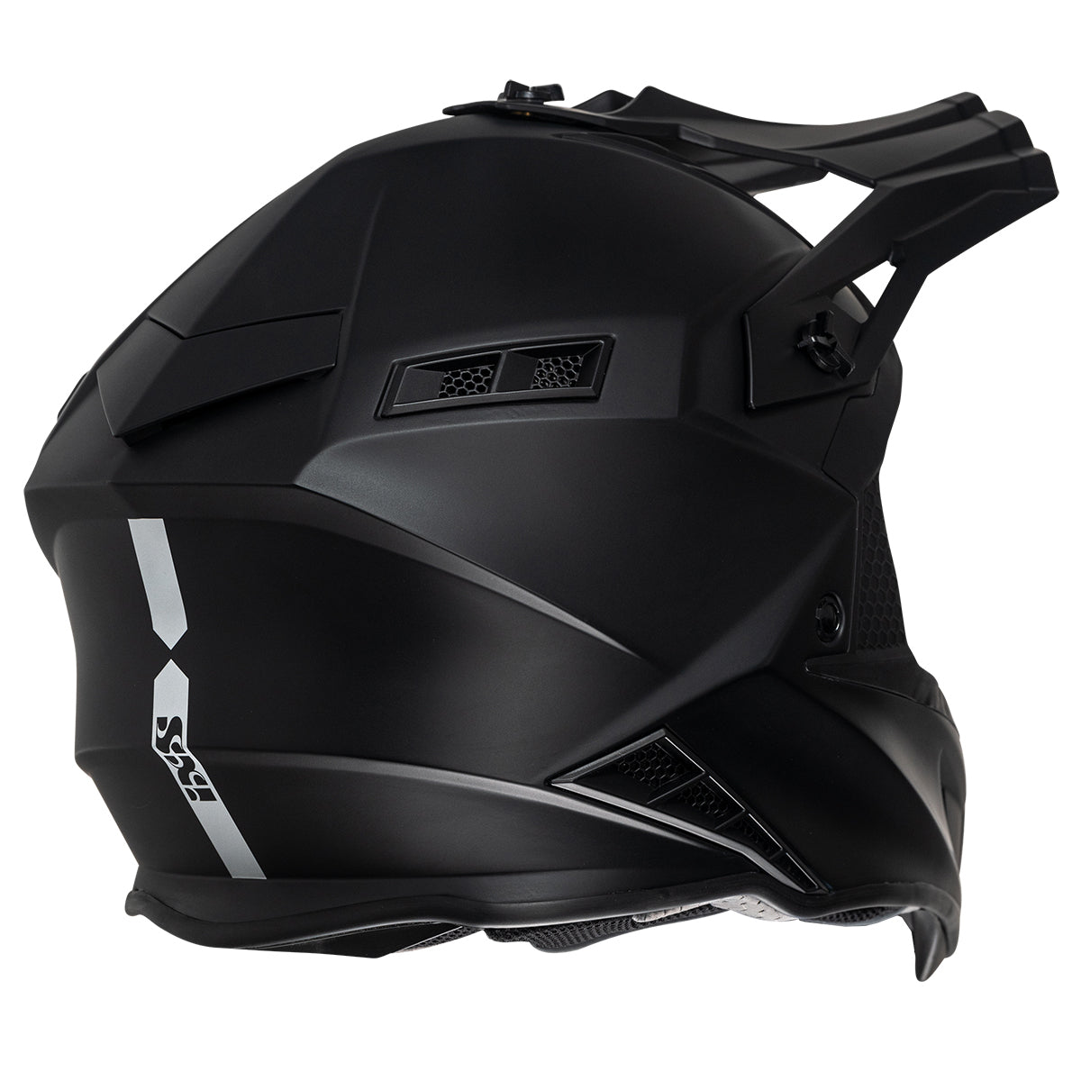 Motocross Helm iXS189FG 1.0 schwarz matt