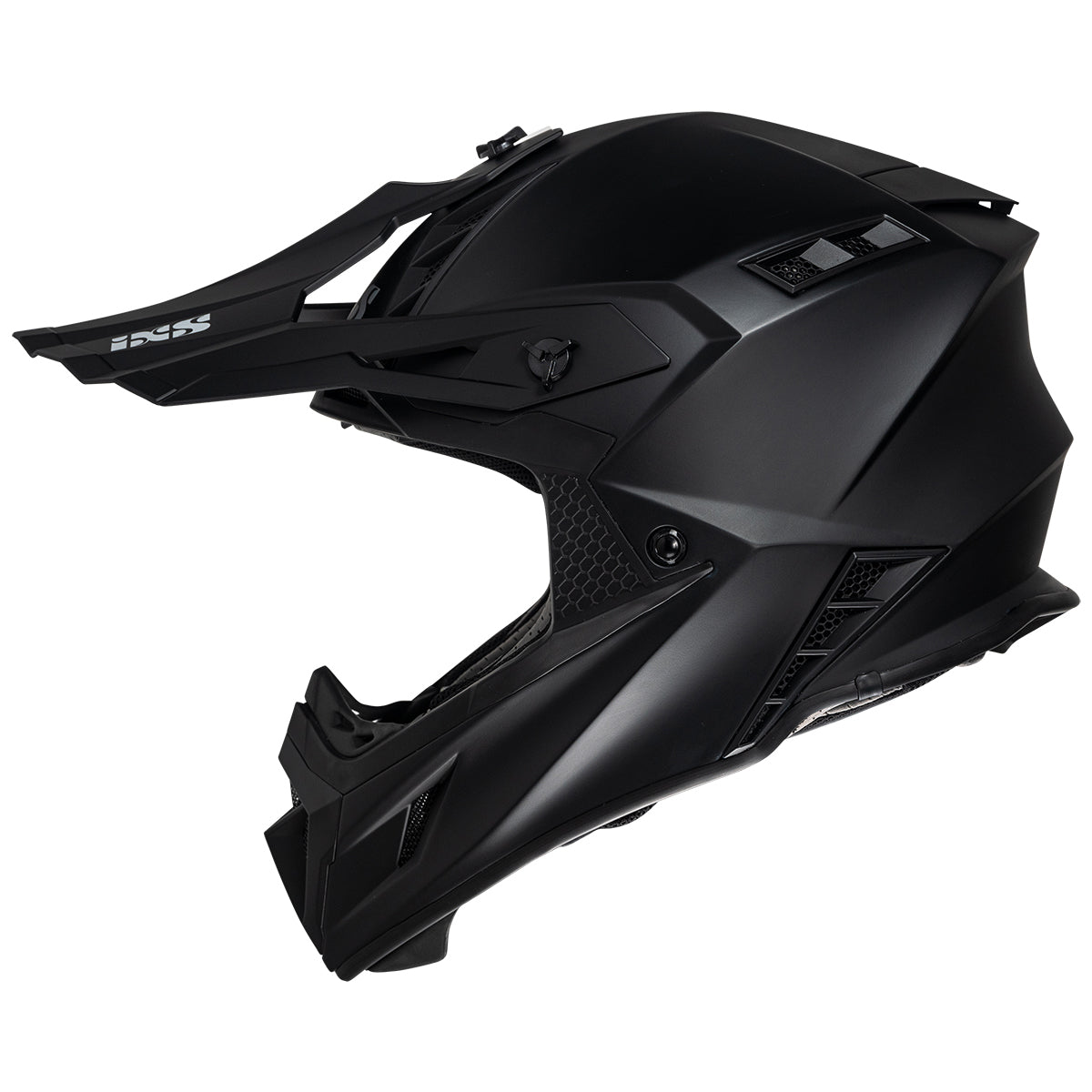 Motocross Helm iXS189FG 1.0 schwarz matt