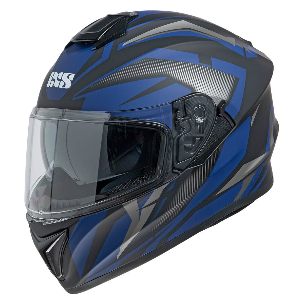 Integralhelm iXS216 2.1 schwarz matt-blau