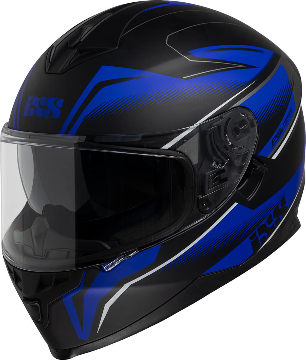 Integralhelm iXS1100 2.3 schwarz matt-blau