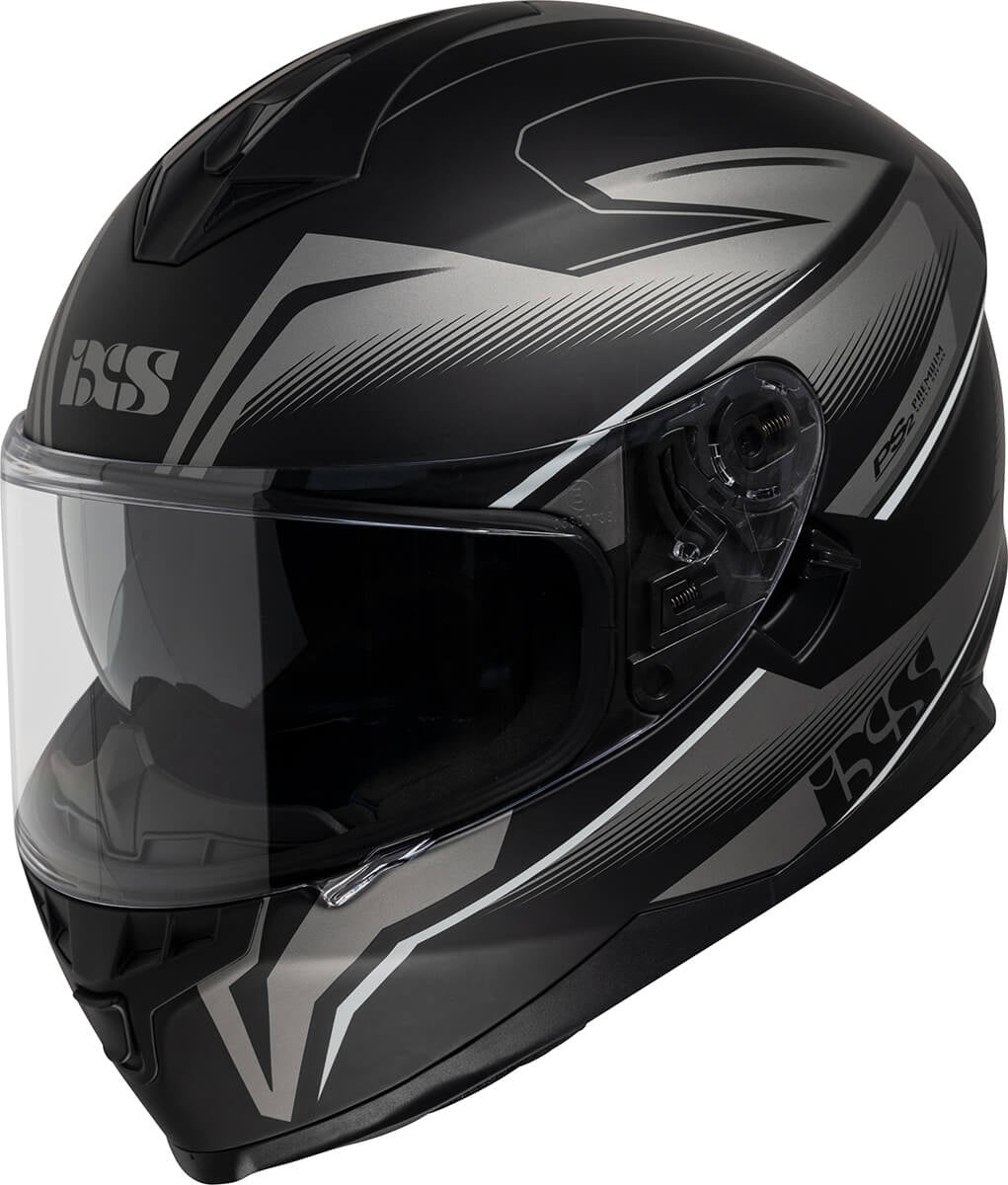 Integralhelm iXS1100 2.3 schwarz matt-grau