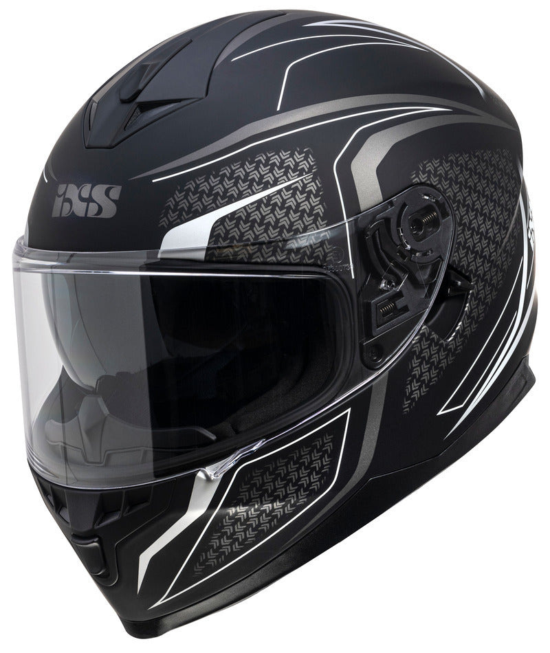 Integralhelm iXS1100 2.4 matt schwarz-grau