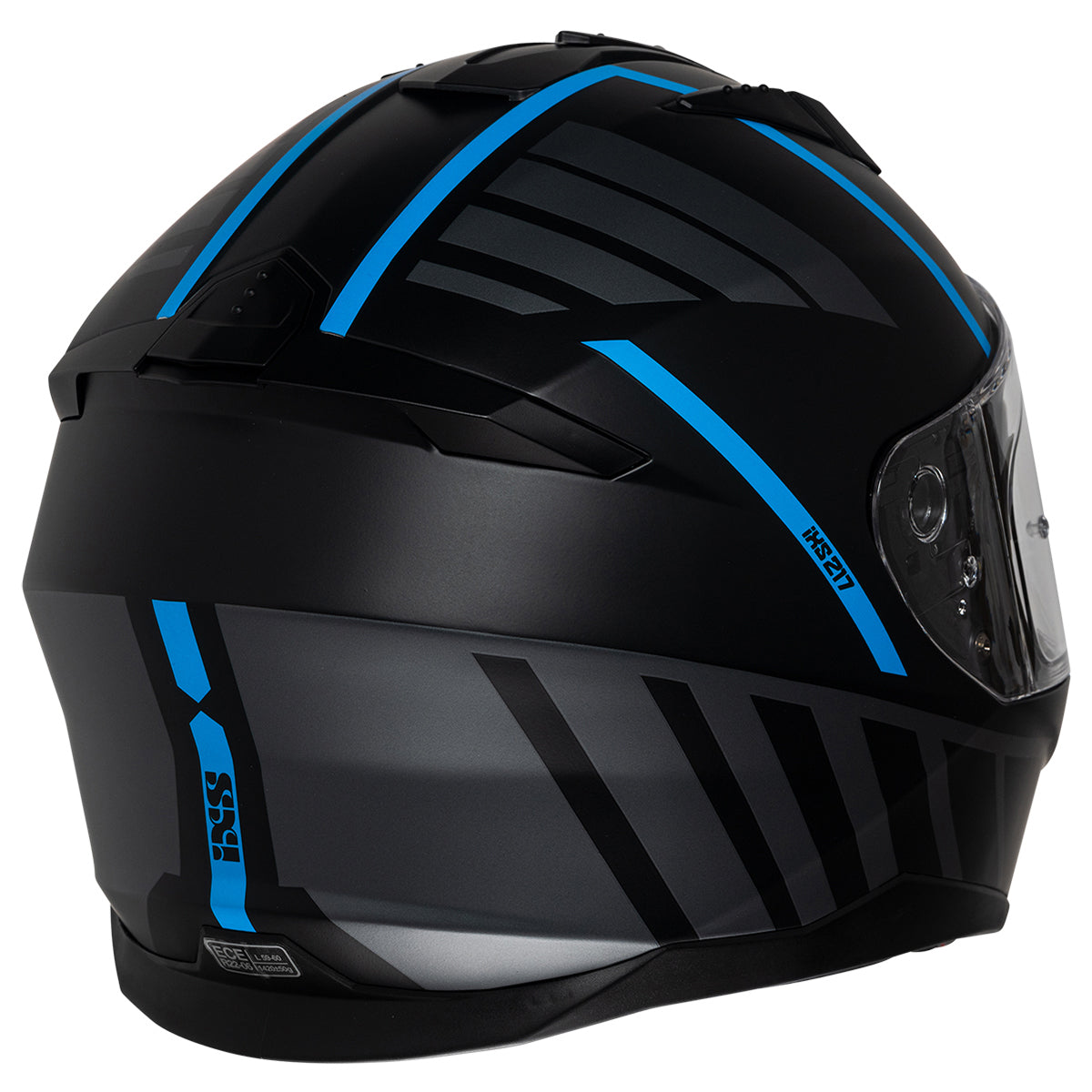 Integral Helm iXS217 2.0 schwarz matt-hell blau