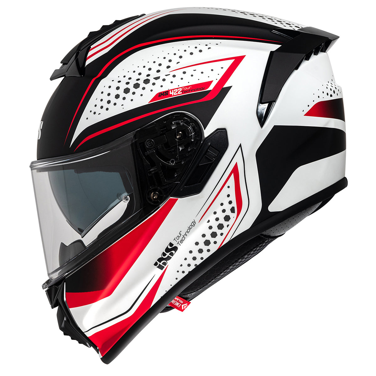 Integral Helm iXS422 FG 2.2 matt schwarz-rot