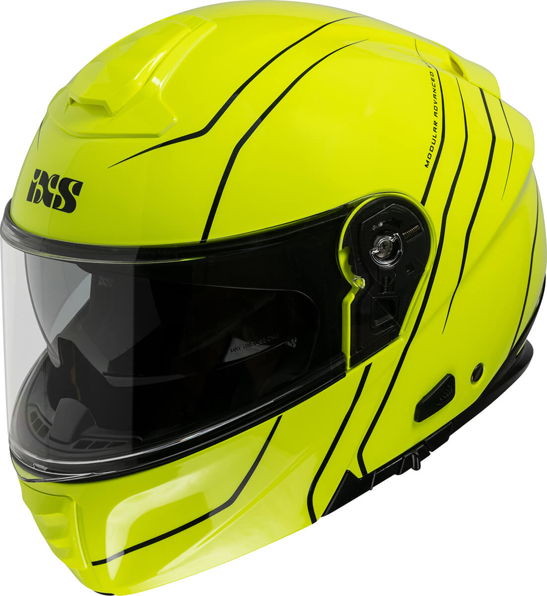 Klapphelm iXS460 FG 2.0 gelb fluo-schwarz
