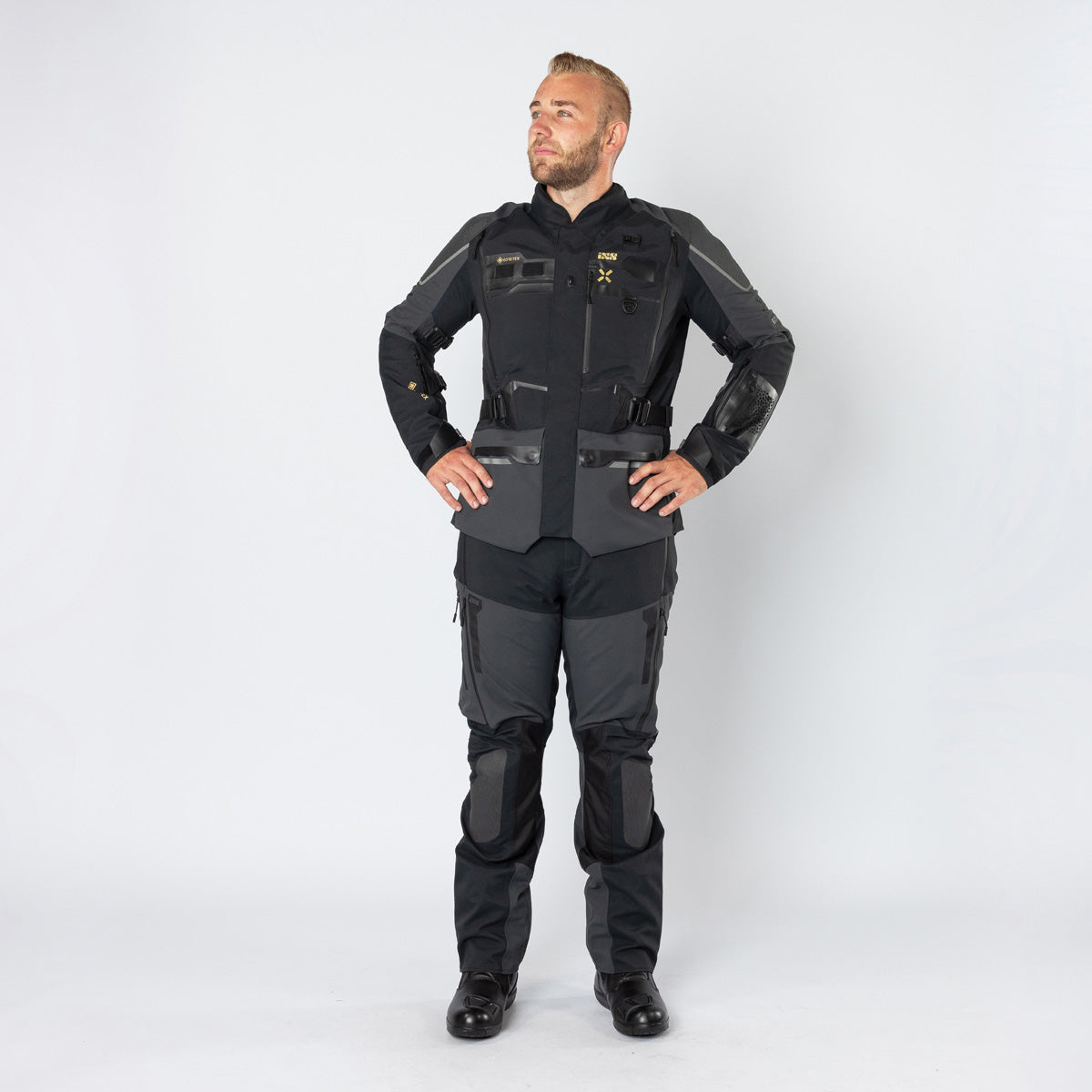 Venture-GTX 1.0 Laminatjacke schwarz-mittelgrau