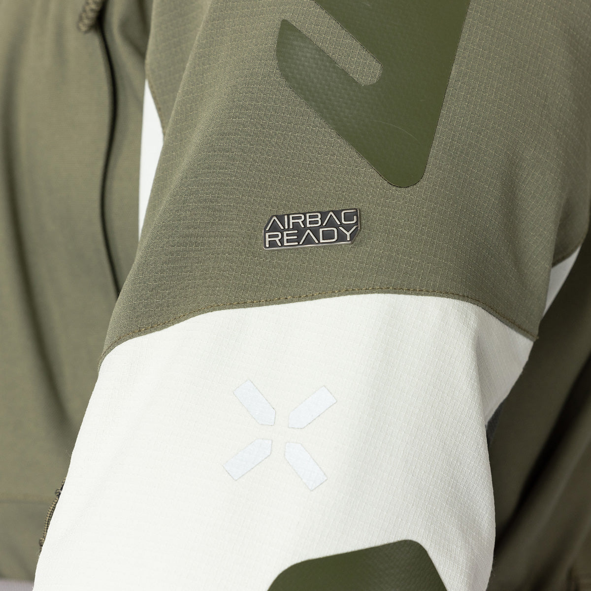 Venture-STX 1.0 Laminatjacke hellgrau-oliv