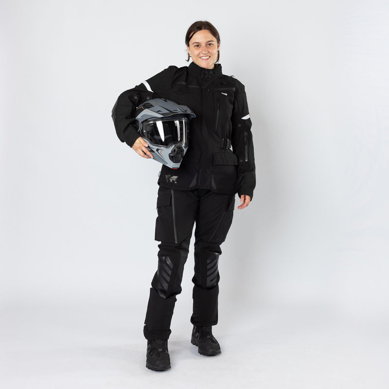 Damen Venture-STX 1.0 Laminatjacke schwarz