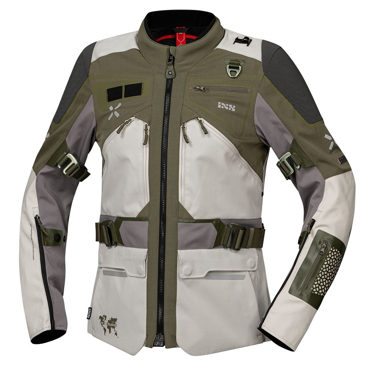 Damen Venture-Air 1.0 Jacke hellgrau-oliv