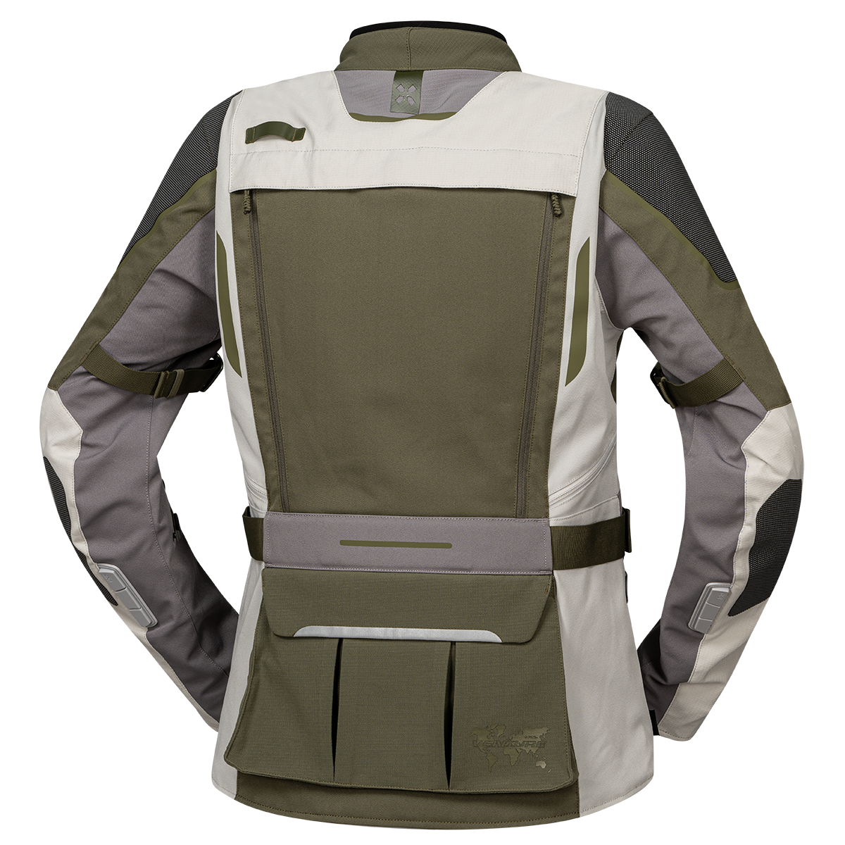 Damen Venture-Air 1.0 Jacke hellgrau-oliv