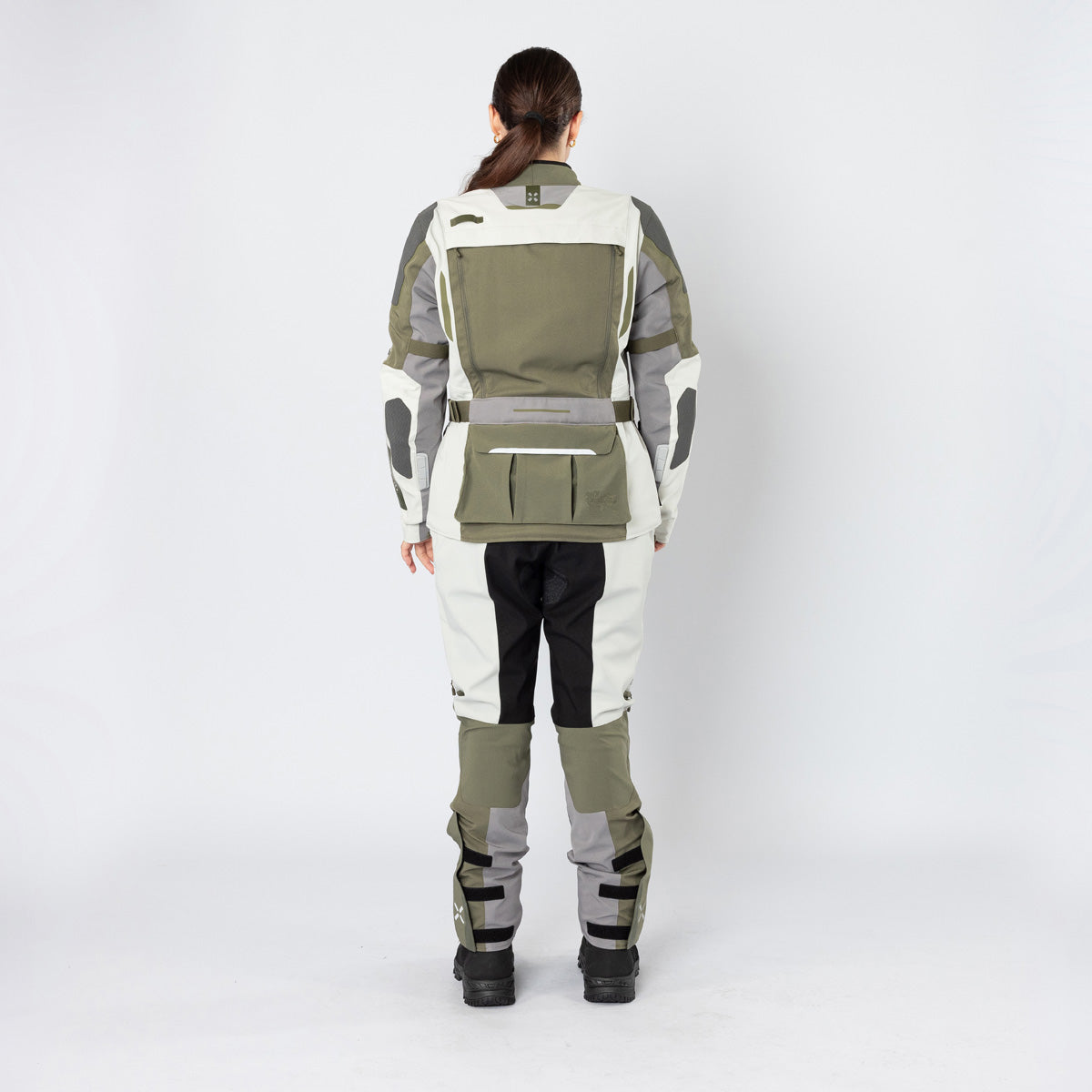 Damen Venture-Air 1.0 Hose hellgrau-oliv